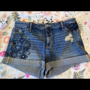Hollister high rise shorts